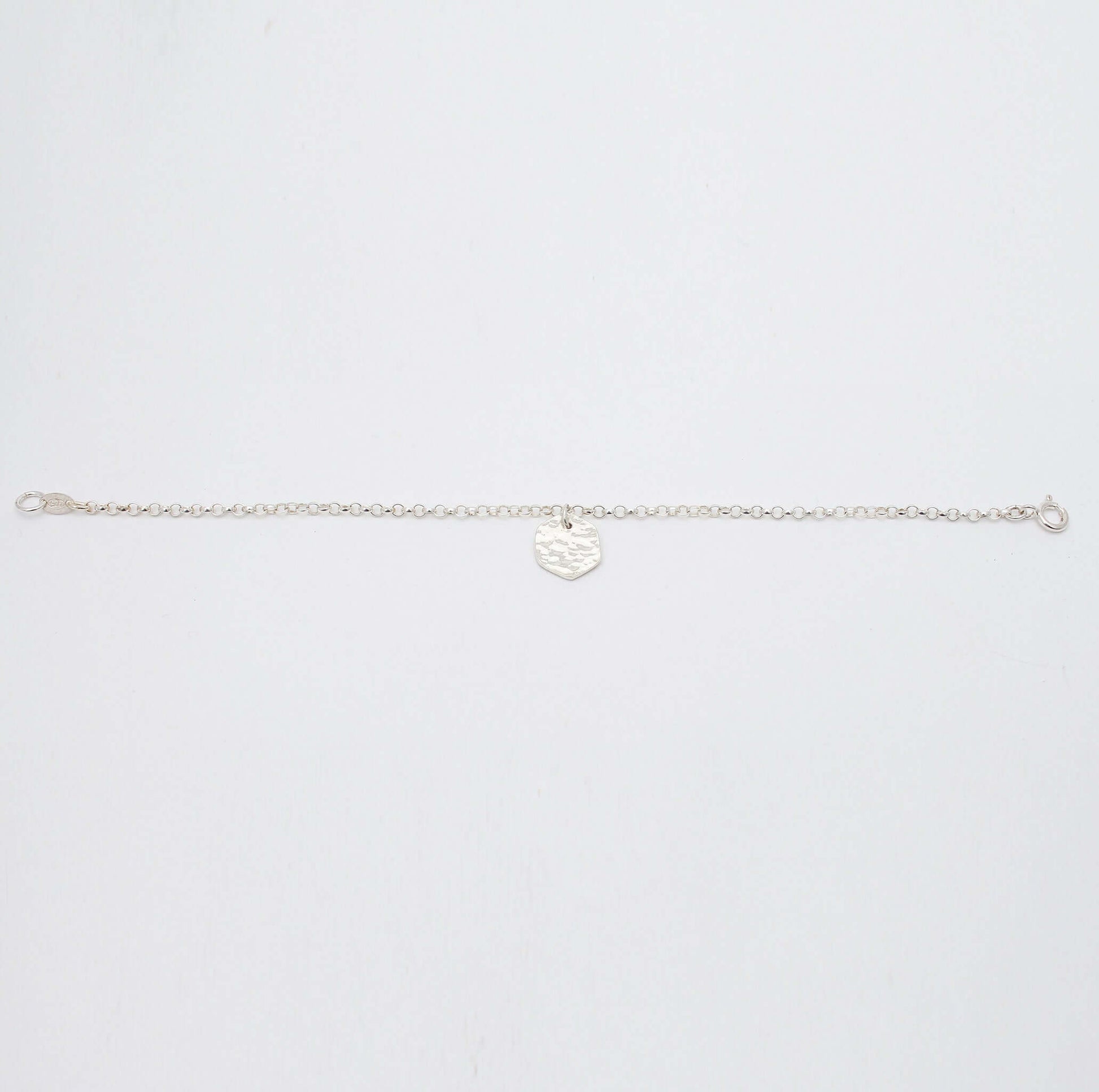 Textured Causeway Charm BraceletAtlantic Rose