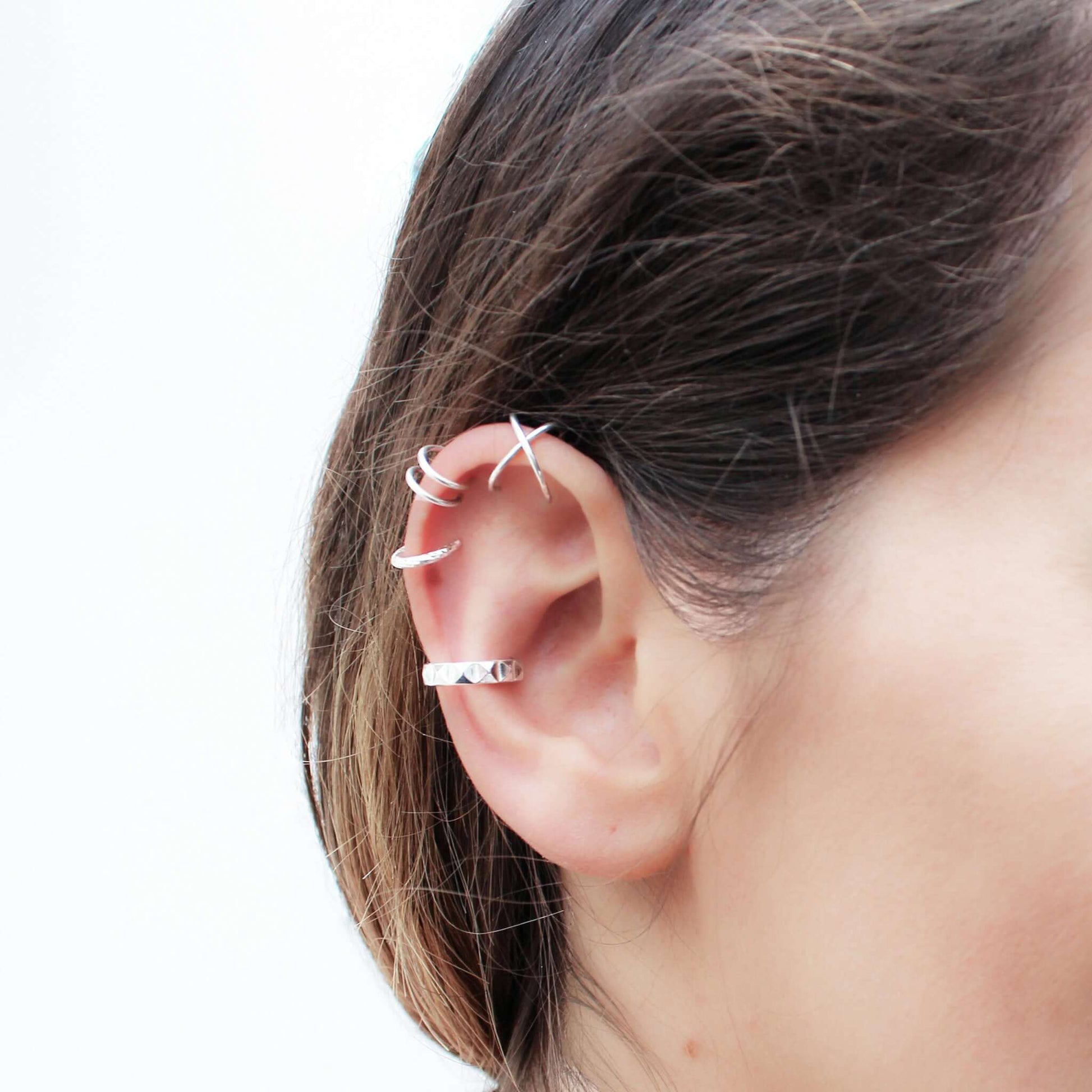 Studded Conch CuffAtlantic Rose